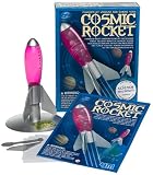 Cosmic Rocket Launch Kit (rocket science experiment kit) Assemble your own 6 rocket! Fuel it with vinegar and baking soda and watch it blast off. Kit includes rocket components, graphics stickers, launch pad and instructions.
