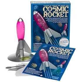Cosmic Rocket Launch Kit (rocket science experiment kit) Assemble your own 6 rocket! Fuel... by 4M