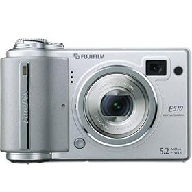 Click here to buy Remanufactured Fujifilm FinePix E510 5MP Digital Camera with 3.2x Optical Zoom by Fuji.