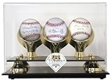 Robin Roberts, Steve Carlton and Mike Schmidt - Brotherly Love - Autographed Baseballs with 3 Ball Display Case