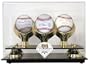 Robin Roberts, Steve Carlton and Mike Schmidt - Brotherly Love - Autographed Baseballs with 3 Ball Display Case