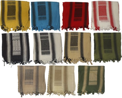 Military Shemagh Arab Tactical Desert Keffiyeh Scarf