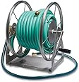 Liberty Garden Products 703-S2 3-In-1 200-Foot Capacity Multi-Purpose Steel Garden Hose Reel Stainless