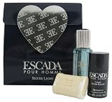 Escada Silver Light By Escada For Men. Gift Set ( Eau De Toilette Spray 1.3 Oz + Alcohol-free Deodorant Stick 1.0 Oz + Soap 1.75 Oz )