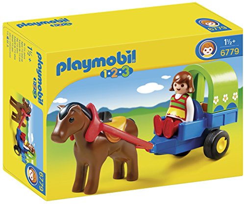 PLAYMOBIL 1.2.3 Pony Wagon