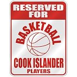 RESERVED FOR  B-ASKETBALL COOK ISLANDER PLAYERS  PARKING SIGN COUNTRY COOK ISLANDS