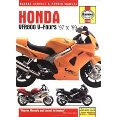 Honda VFR800 V-fours Service and Repair Manual (Haynes Service and Repair Manuals)