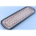 Polish Pottery Long Bread Tray 15" x 6"