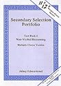 Non-verbal Reasoning Practice Papers Pack 4 (Multiple-choice Version) (Secondary Selection Portfolio)