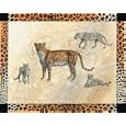 Leopard Animals Art Poster Print by Judy Gibson