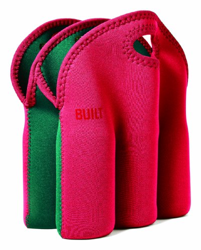 Built Neoprene 6-Pack Tote, Ski Patrol Red