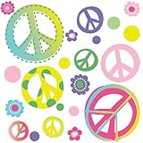 Peace Out! Decorative Wall Art Sticker Decals for Girls/Babies/Dorms by CherryCreek Decals [並行輸入品]