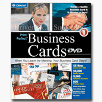 Cosmi Print Perfect Business Cards DVD by Cosmi