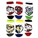 Paw Patrol Boys 6 pk Ankle Socks (4-6 (Shoe: 7-10)