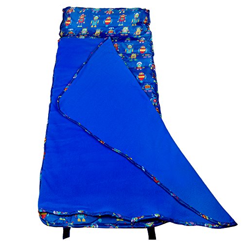 Olive Kids Robots Easy Clean Nap Mat