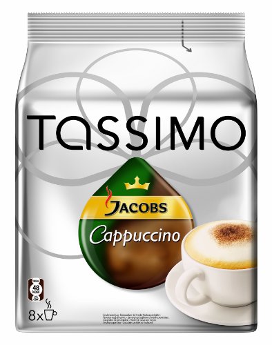 Tassimo Jacobs Krönung Cappuccino , 2er Pack (2 x 8 Portionen)