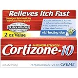 Cortizone-10 Max Strength Creme, 2 Ounce