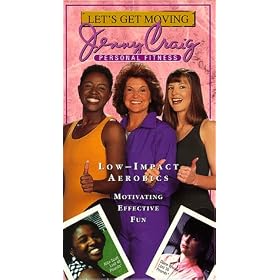 Jenny Craig: Let's Get Moving (Personal Fitness - Low Impact Aerobics) [VHS]