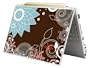 Bundle Monster MINI NETBOOK Laptop Notebook Skin Sticker Cover Art Decal - 7" 8" 9" 10" - Fit HP Dell Asus Acer Eee Compaq MSI - Brown Chaos