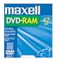 1-pack DVD-RAM Media 4.7GB Single Sided Rewritable