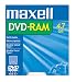 1-pack DVD-RAM Media 4.7GB Single Sided Rewritable