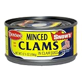 Doxsee Minced Clams in Clam Juice, 6.5-Ounce Cans (Pack of 12)