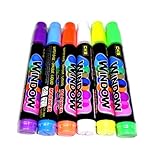 Wholesale lots 2 Sets 6 Colors/Set Liquid Chalk Neon Fluorescent Color Markers for LED Writing Message Board
