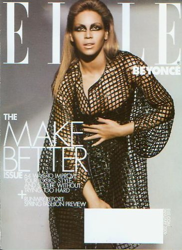 Elle Janaury 2009 Beyonce