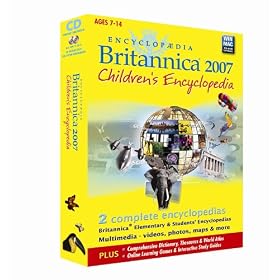 Encyclopaedia Britannica 2007 Children's Encyclopedia CD (PC/Mac)