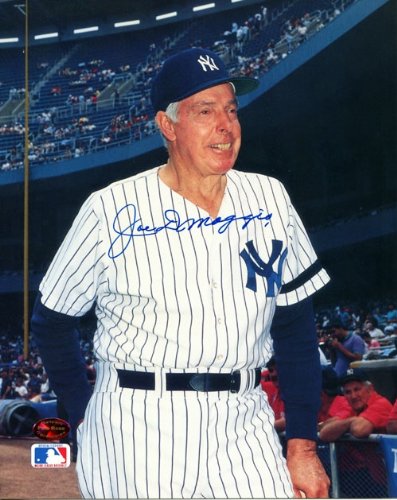 Joe DiMaggio Autographed/Hand Signed Posed New York Yankees 8x10 Photo