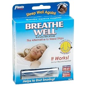 Flents Breathe Well Nasal Dialator - The Alternative to Nasal Strips