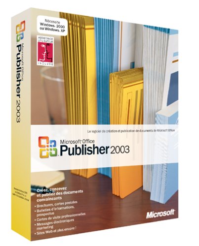 Childrens Toyshop  Logiciels : Publisher 2003, mise à jour