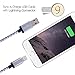 Frieso 3pcs 3ft,6ft,10ft Nylon Braided Charging Cable for iPhone 7, 7 Plus, 6s 6 Plus 5s 5c 5,iPhone SE, iPad Pro, Air 2, iPad Mini 4 3 2, iPod Touch 5th gen / 6th gen/Nano 7th gen (Gray)