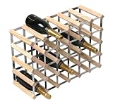 from Rta From Samuel Groves Rta From Samuel Groves 6 x 4 30-Bottle Pine/ Galvanised Steel Model WNRK4006