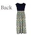 Zeagoo Women's Vintage Sleeveless Bohemian High Waist Skirt Long Dress Blue