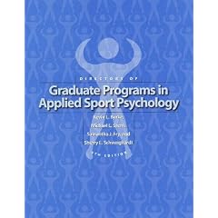 Directory of Graduate Programs in Applied Sport Psychology: 9th Edition