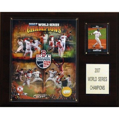 MLB Red Sox 2007 World Series Champions Plaque