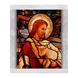 Stadium Throw Blanket Jesus Christ with Lamb