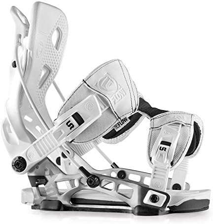 Flow NX2 Fusion Bindings 2015 w/Free Grayne Goggles (White, Large)