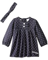 Calvin Klein Baby Girls' Denim Dress with Headband