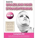 Brazilian Hair Straightening / Blow-Dry Home Keratin Treatment 100ml (COMPLETE KIT)