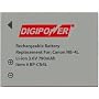 Digipower BP-CN4L Replacement Li-Ion Battery for Canon NB-4L