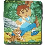 Diego "Jungle Run" Fleece Blanket