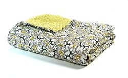 Plover Organic Thorns/Gold Circles Reversible Quilt (F/Q)