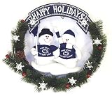 20 Penn State University Happy Holidays Snowman Christmas Wreath