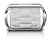 Philips BT2200W/27 Bluetooth Wireless Portable Speaker with Built-in Microphone and Rechargeable Battery (White)