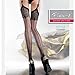 Fiore Edvige Seamed Pattern Top Stockings