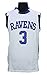 Mens #3 Lucas Scott One Tree Hill Movie Basketball Jersey Embroidered and Stitched white/black S to XXXL