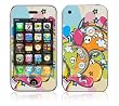 Splashing Skulls Decorative Skin Cover Decal Sticker for Apple 3G iPhone / iPhone 3GS 3G S