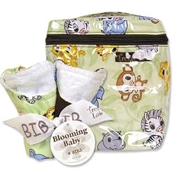 Blooming Bouquet Gift Sets - CHIBI ZOO - Bottle Bag & Bib Set
